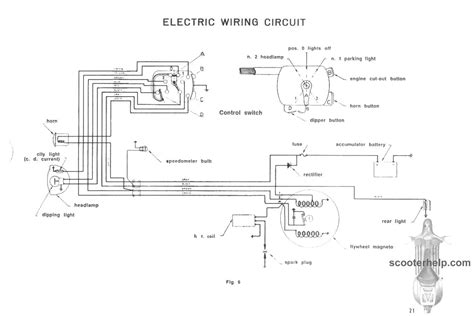 vespa gt200 wiring diagram for alarm 